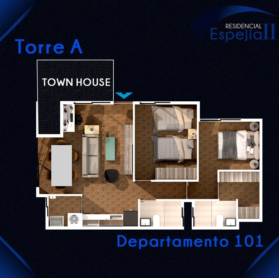 Departamento 101 Residencial Espejia II