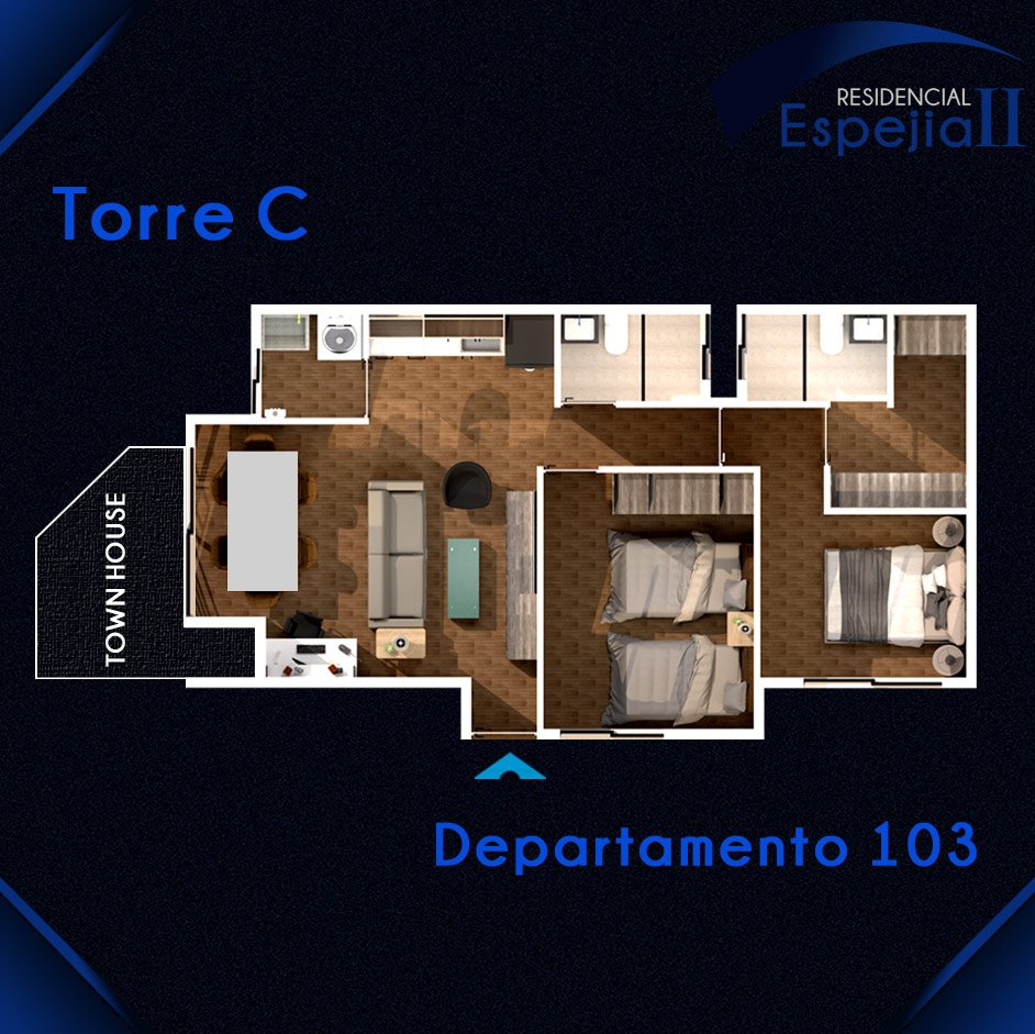 Departamento 103 Residencial Espejia II