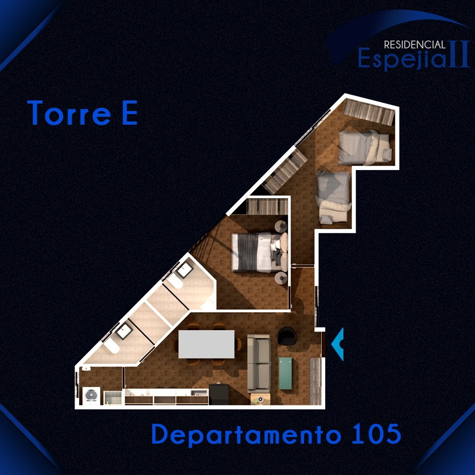 Departamento 105 Residencial Espejia II