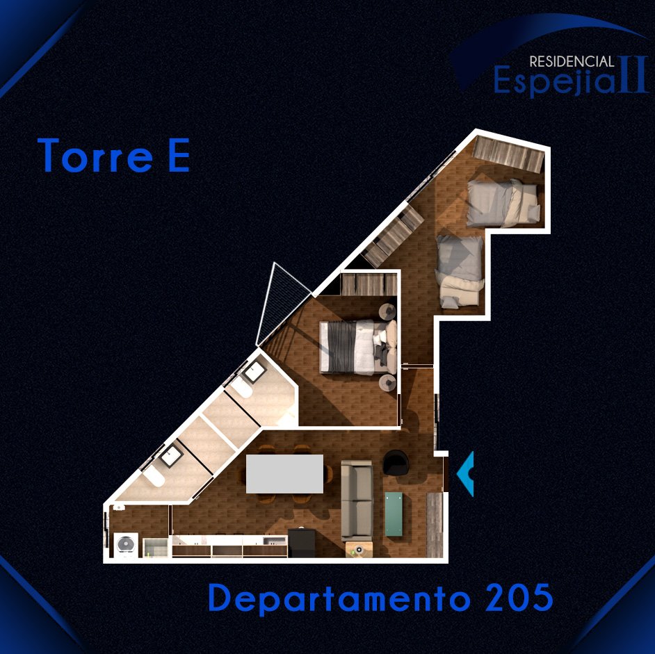 Departamento 205 Residencial Espejia II