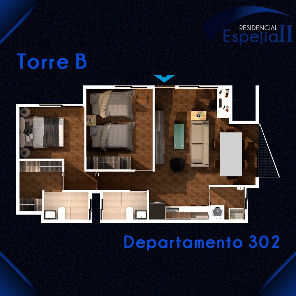 Departamento 302 Residencial Espejia II