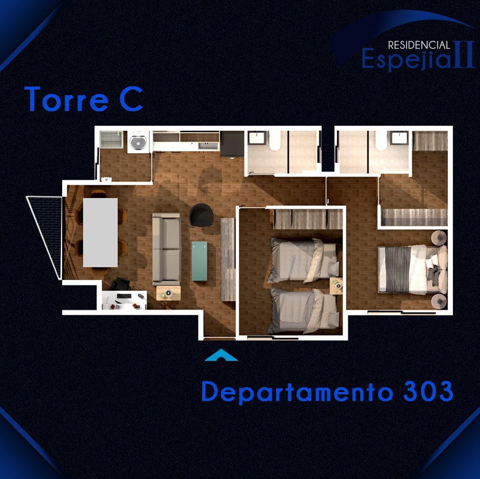 Departamento 303 Residencial Espejia II