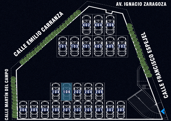 Lugar de Estacionamiento Departamento 106