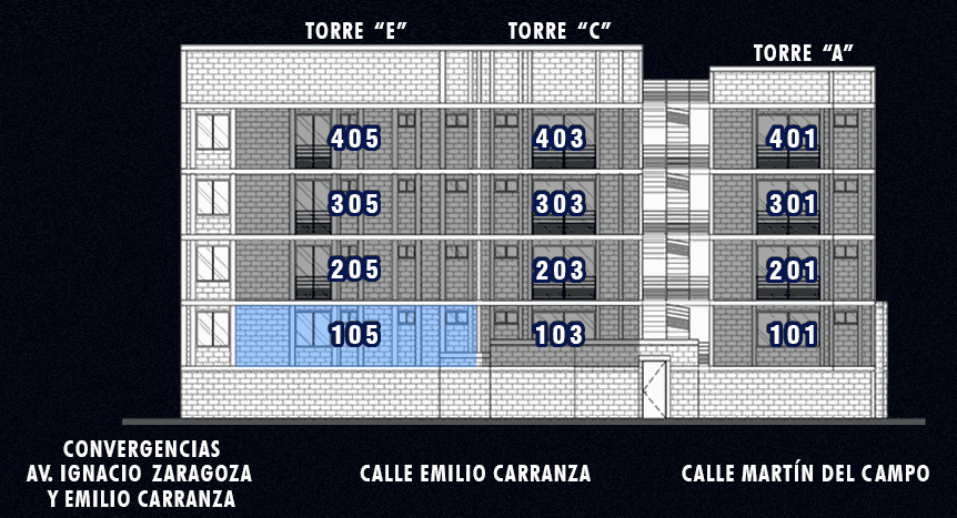 Departamento 105